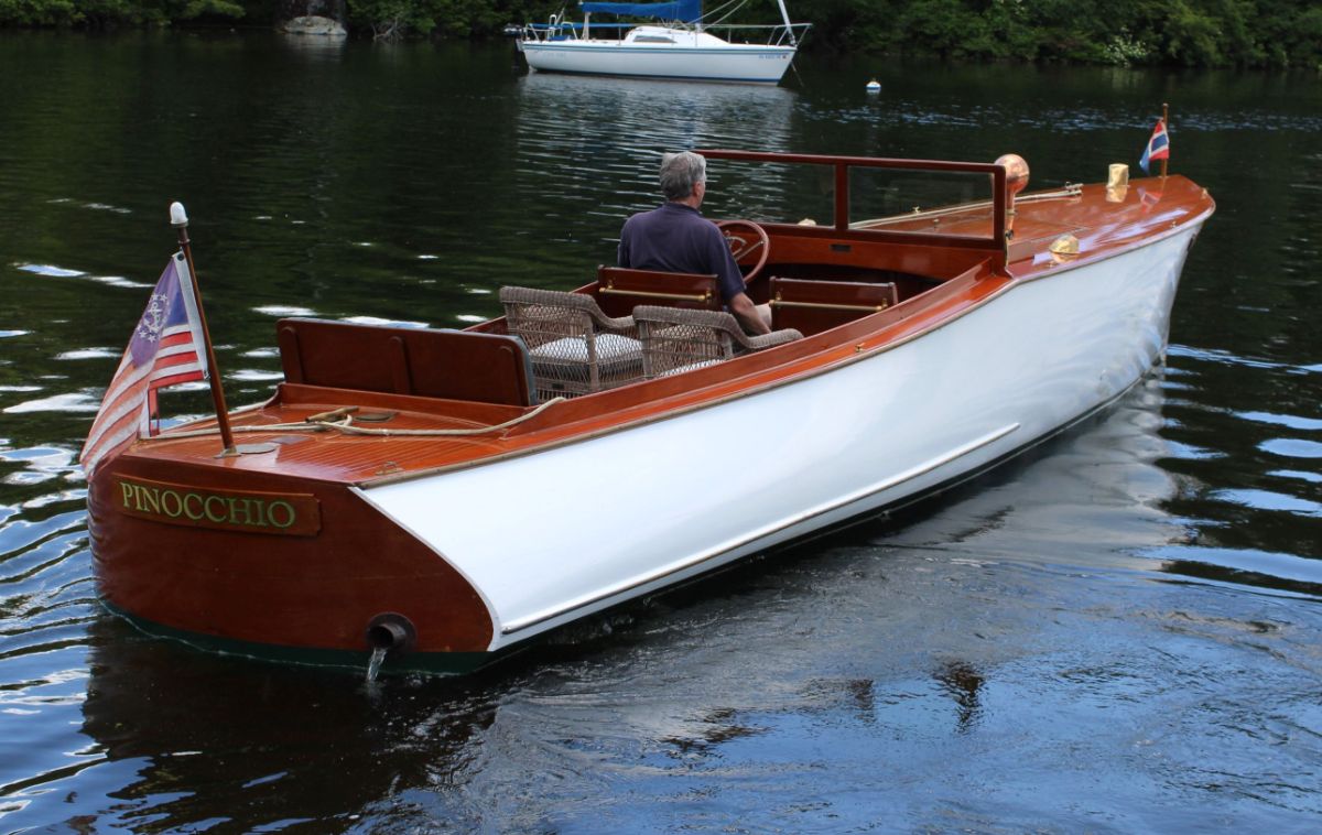1920 Fay & Bowen Long Deck - image 3