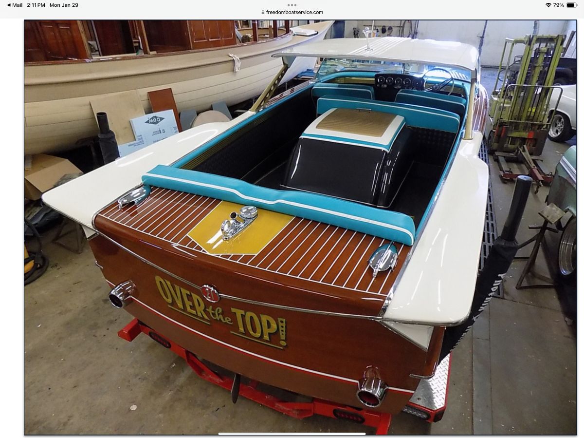 1961 Chris Craft Continental Gull Wing Hardtop - image 4